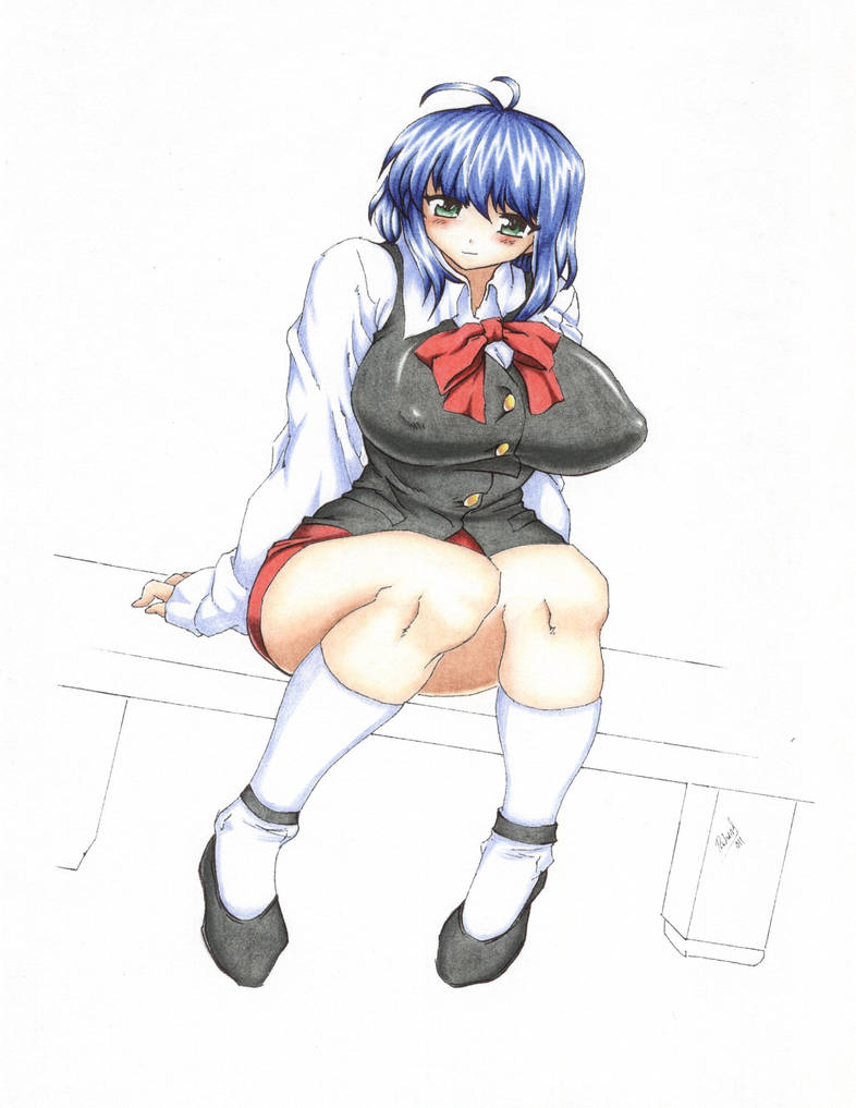 School girl color