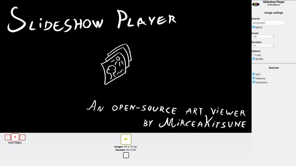 Slideshow Player Layout Slideshow Player: Definitely not another surprise by MirceaKitsune on ...