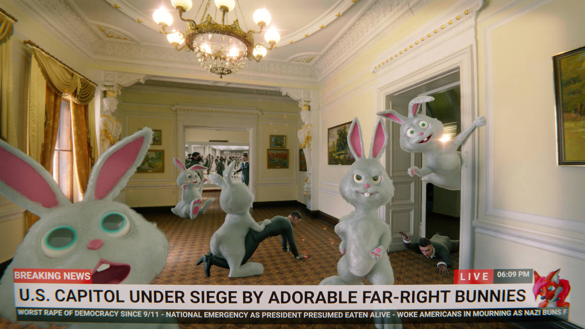 The great bunny insurrection by MirceaKitsune on DeviantArt