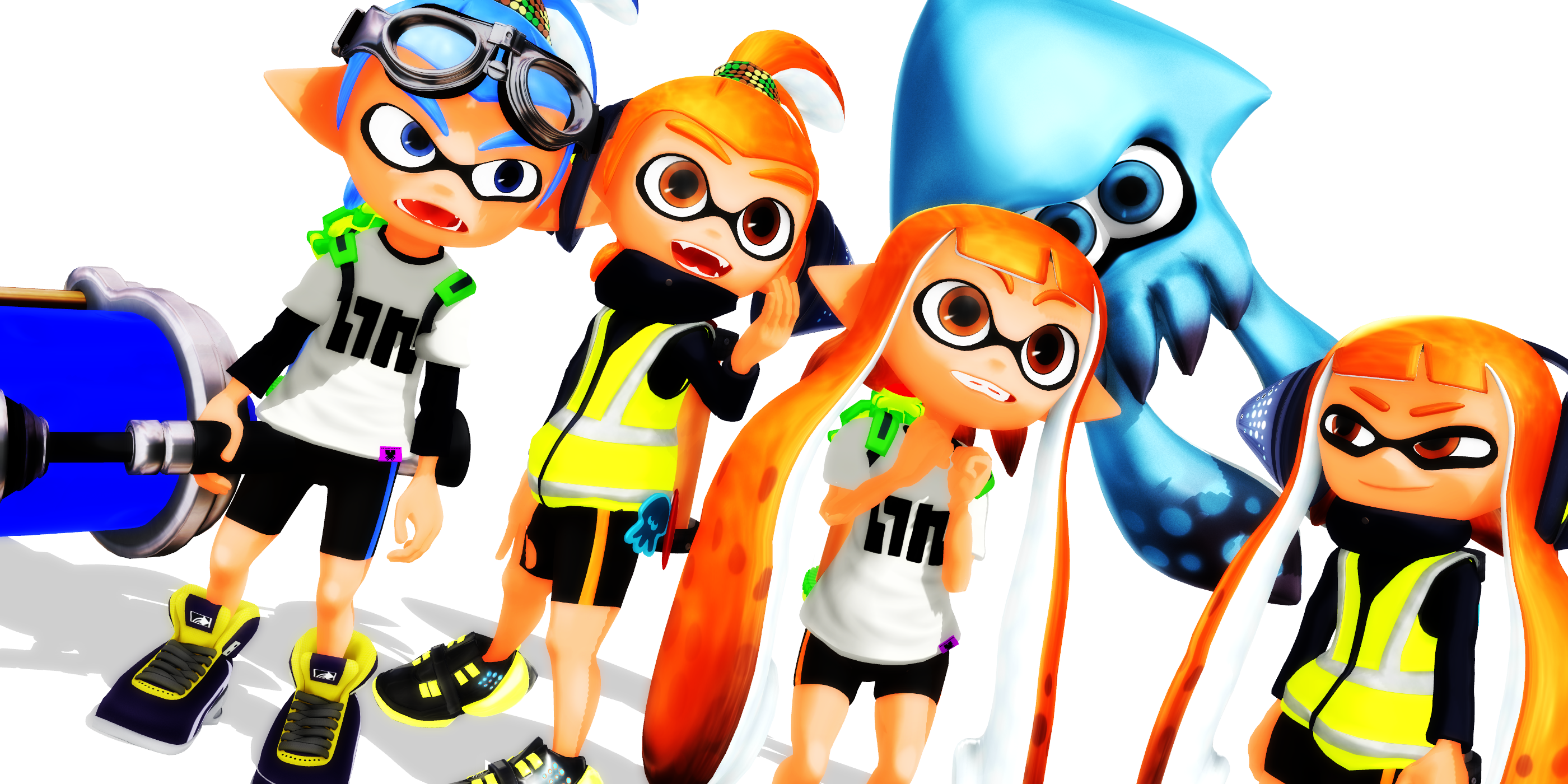 MMD Inklings DL! by FROGGYBOOTY on DeviantArt
