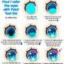 Eye color tutorial