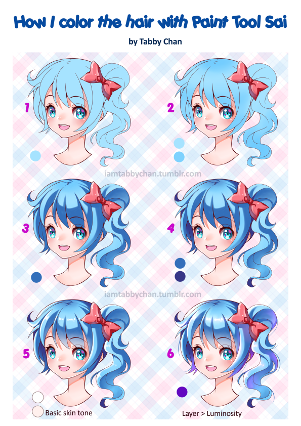 Coloring Tutorial  Drawing hair tutorial, Deviantart drawings, Anime art  tutorial