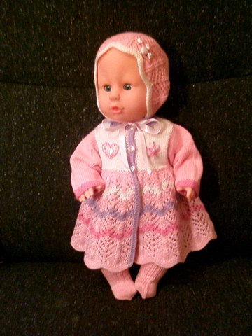 Pink Coat for Dolls