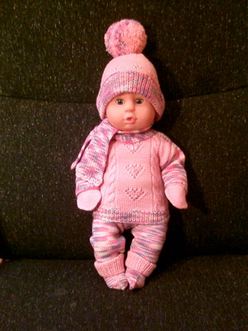 Pink Suit for Dolls