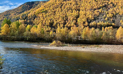 Norwegian Autumn Riverside - 1