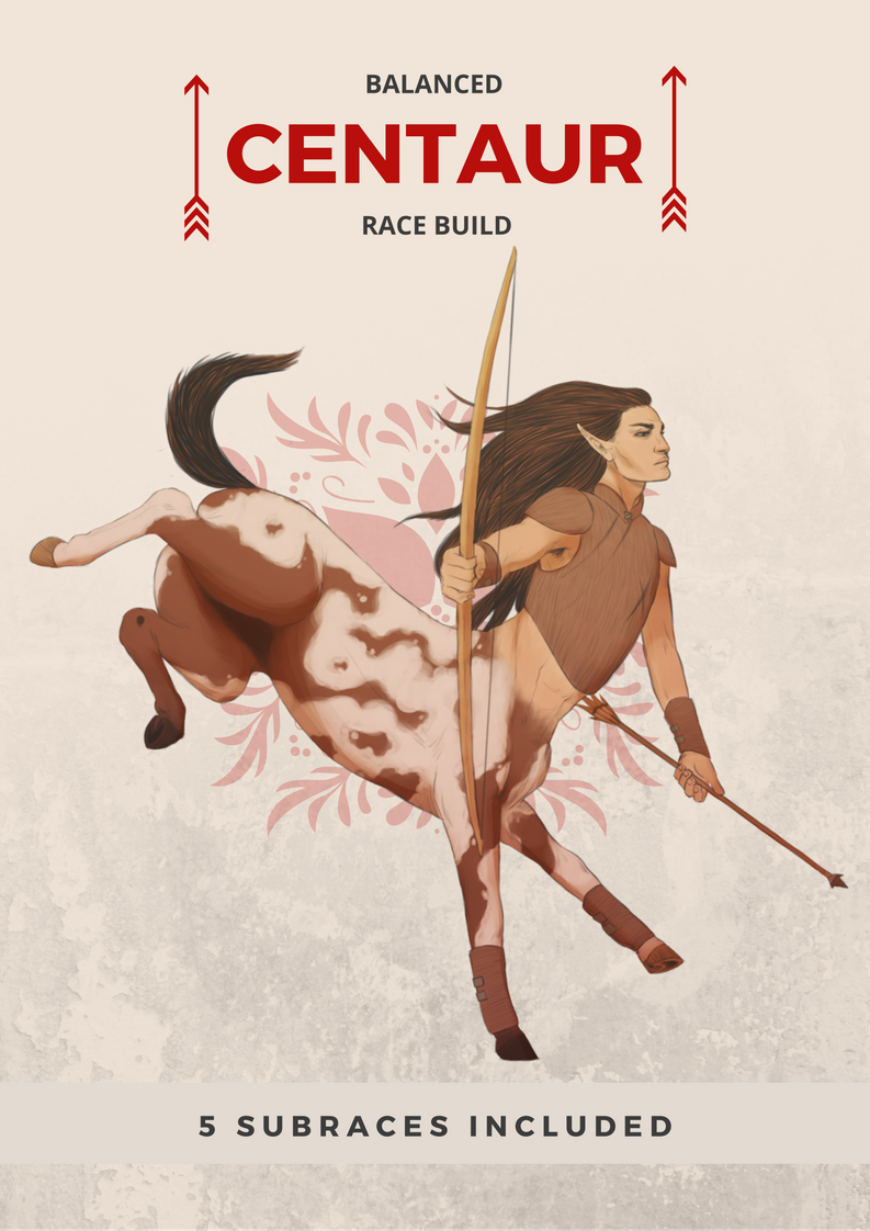 Centar Races Inears centaur race build for dnd by lyseba on DeviantArt