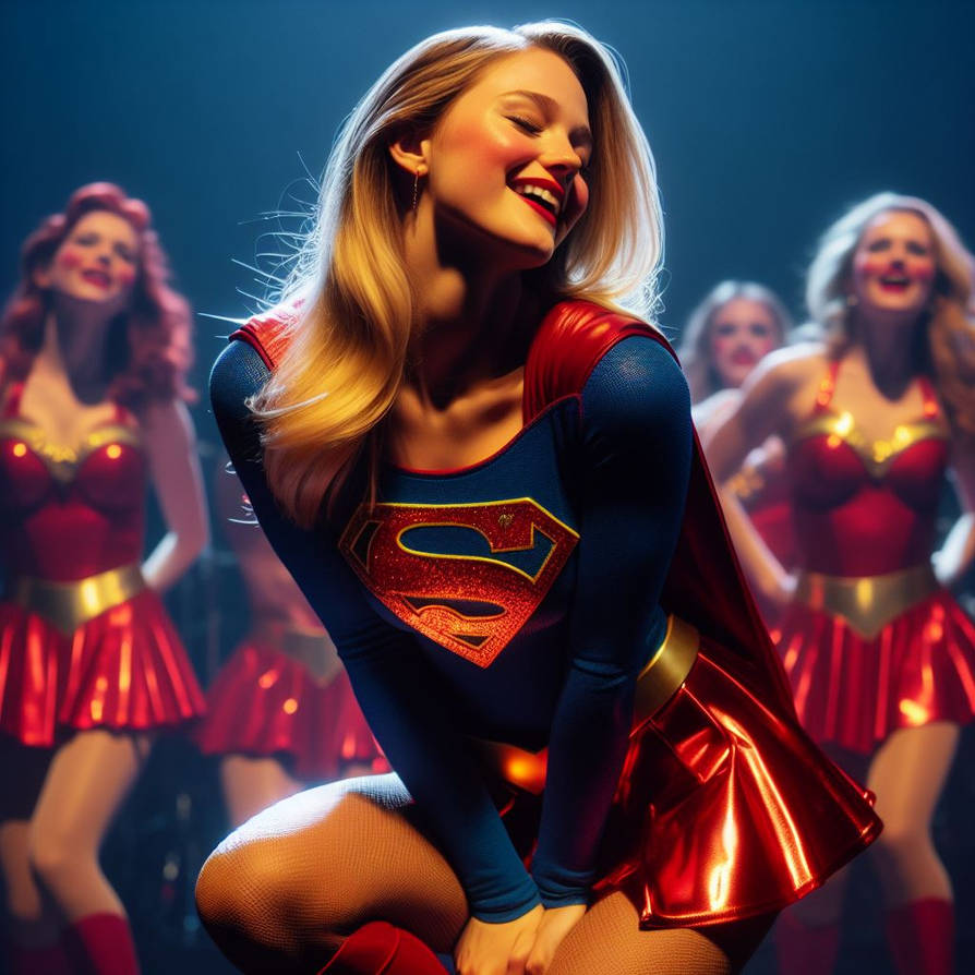 Supergirl Performance with Vibrator by popooobb on DeviantArt