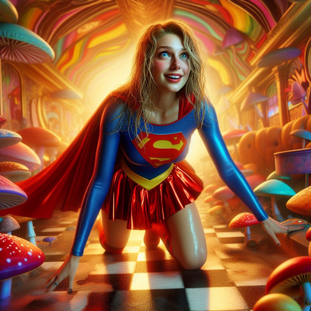 Supergirl Guest of Honour Tea Party by popooobb on DeviantArt