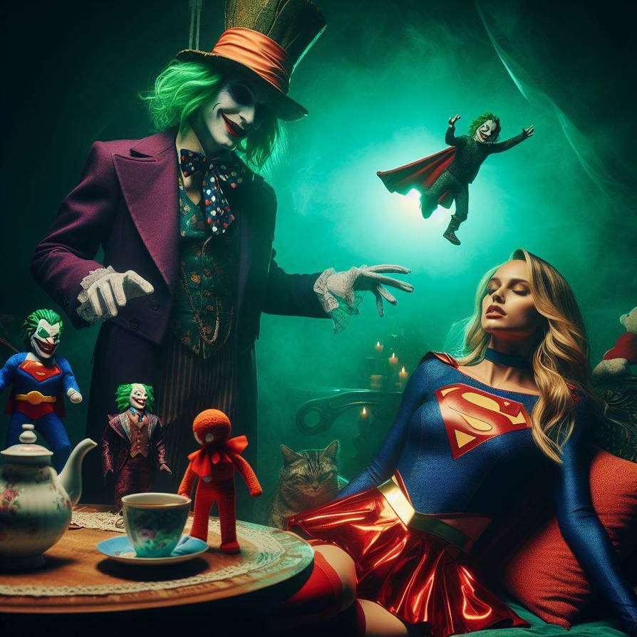 Supergirl Guest of Honour Tea Party by popooobb on DeviantArt