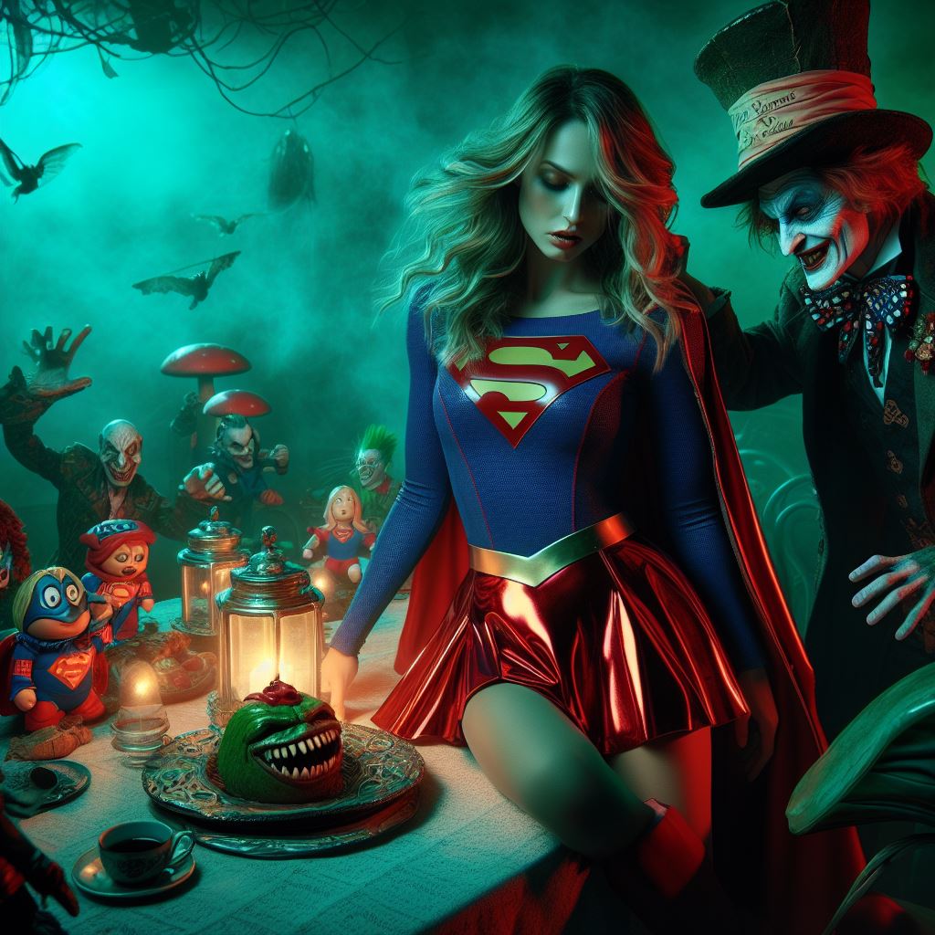 Supergirl Guest of Honour Tea Party by popooobb on DeviantArt