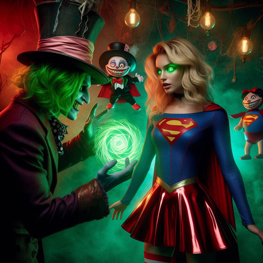 Supergirl Guest of Honour Tea Party by popooobb on DeviantArt