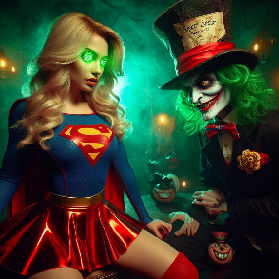 Supergirl Guest of Honour Tea Party by popooobb on DeviantArt