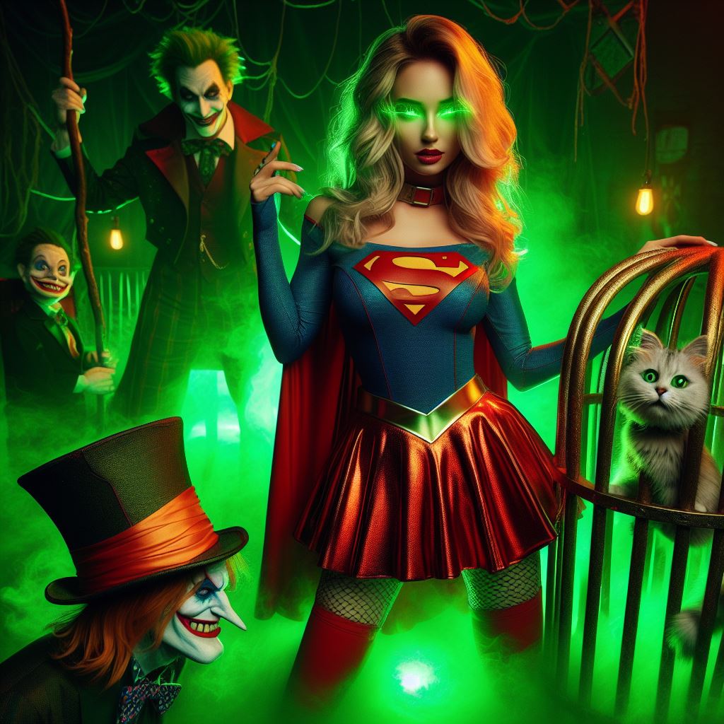 Supergirl Guest of Honour Tea Party by popooobb on DeviantArt