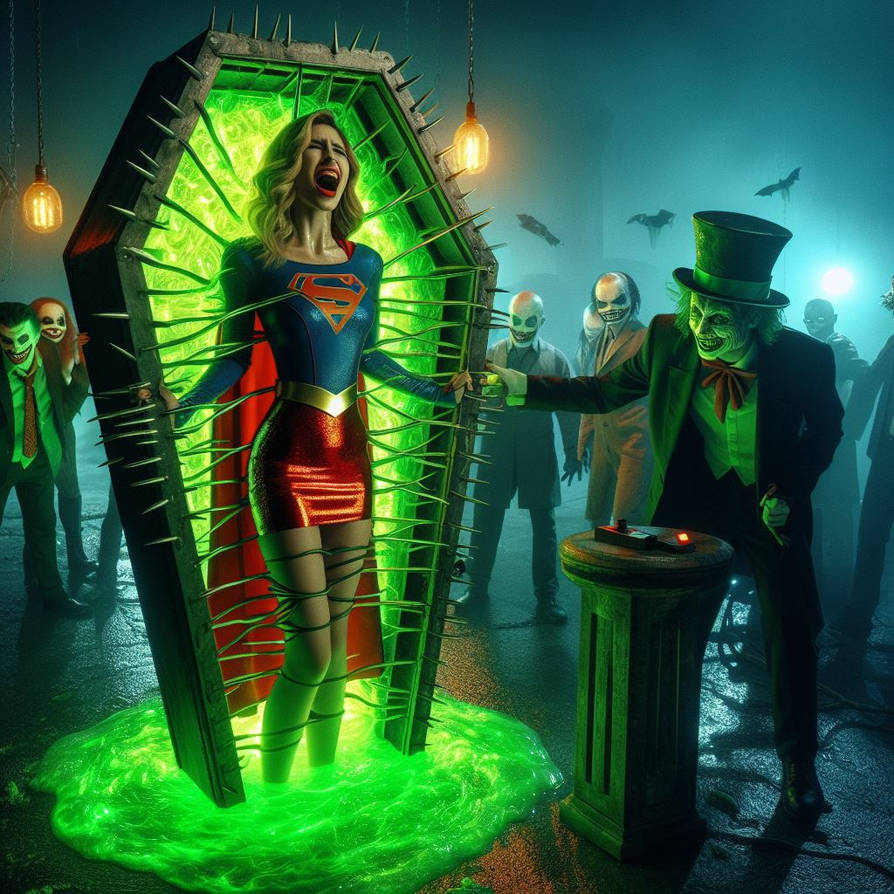 Supergirl Guest of Honour Tea Party by popooobb on DeviantArt