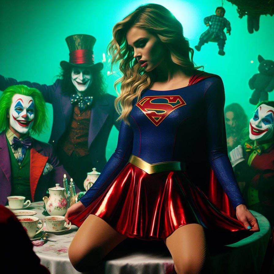 Supergirl Guest of Honour Tea Party by popooobb on DeviantArt