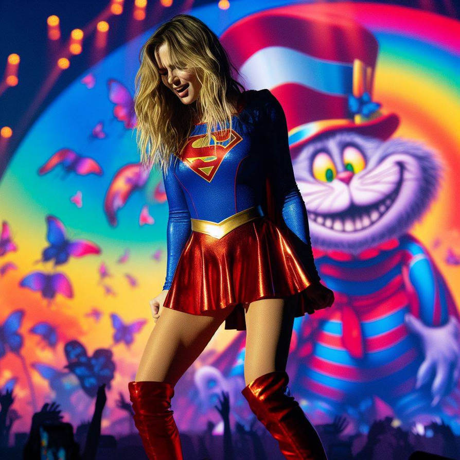 Supergirl Performance with Vibrator by popooobb on DeviantArt