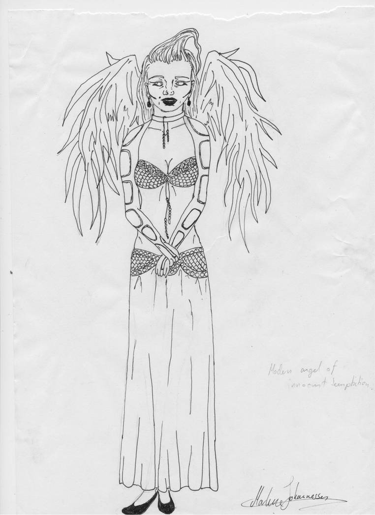 modern angel of....... by Re-Horakte on DeviantArt