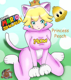 Princess Peach Cat Suit (Share it)