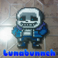 Sans Perler bead