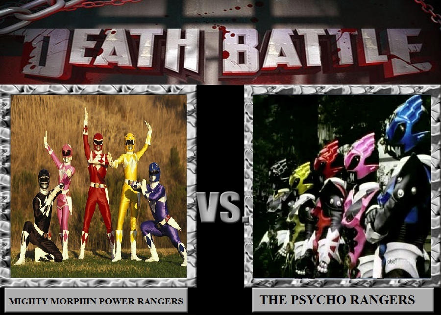 Psycho Rangers Mmpr Rangers DB - Mighty Morphin Rangers VS The Psycho Rangers by Guntherson962 on ...