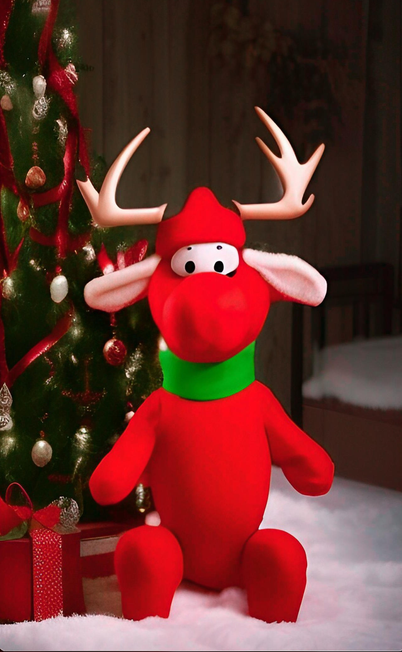 Stuffed Rudolph by solar-wind on DeviantArt