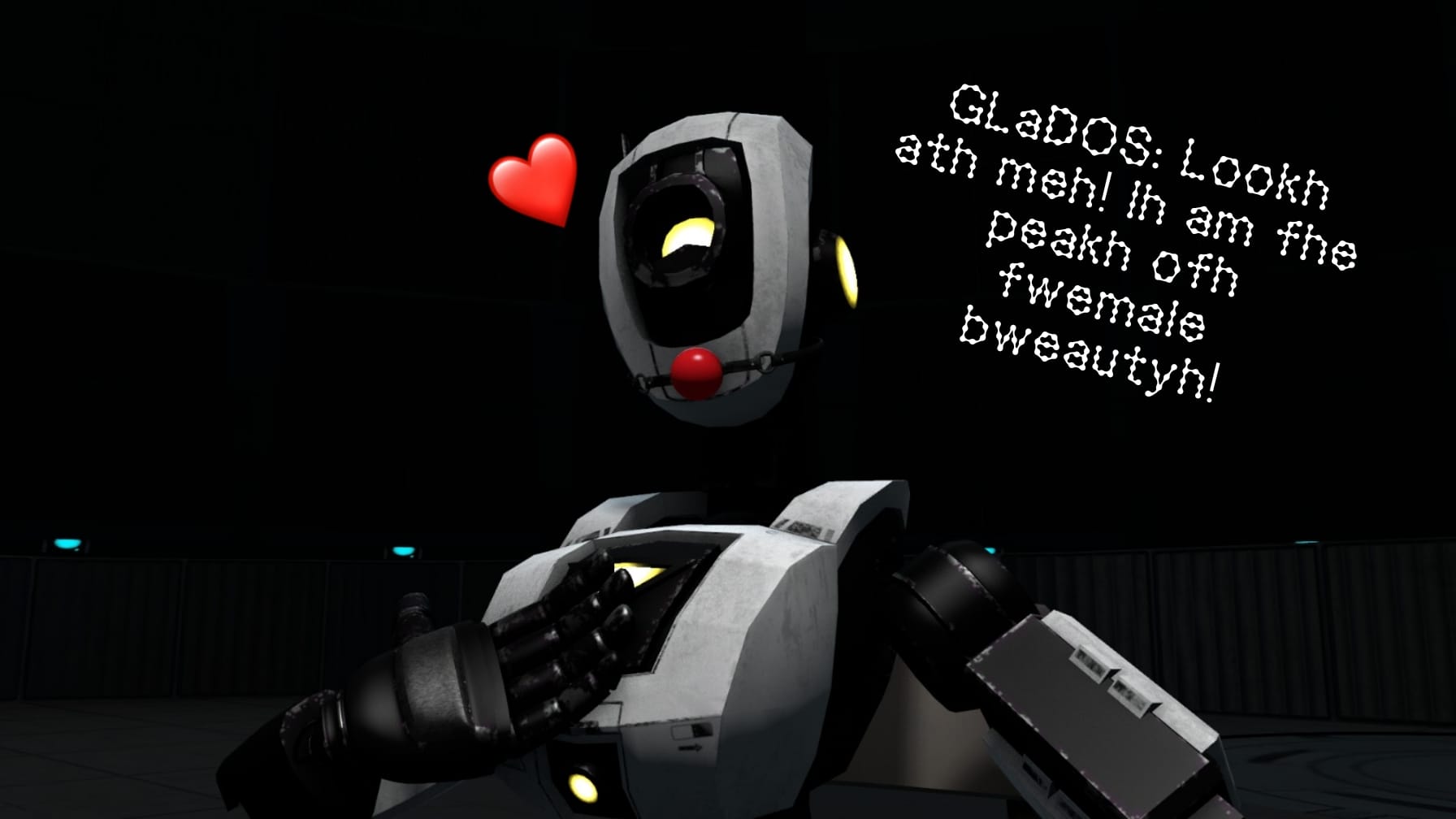 SFM: GLaDOS seems to like this! by Refluxy on DeviantArt