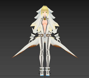 fate/extella umbral star nero claudius 3d model