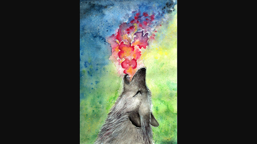 Spring Wolf by Kadenyt on DeviantArt