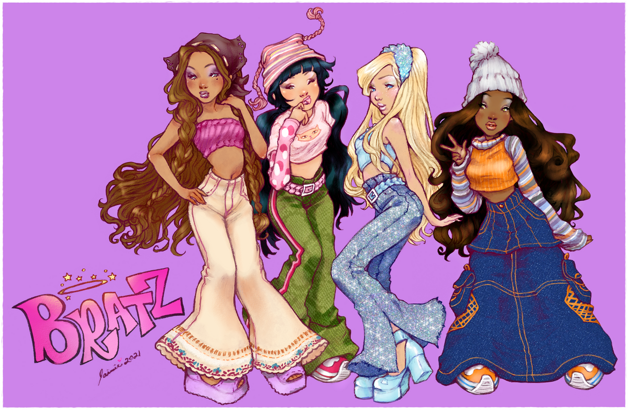 Bratz OGs by marrowmoody on DeviantArt