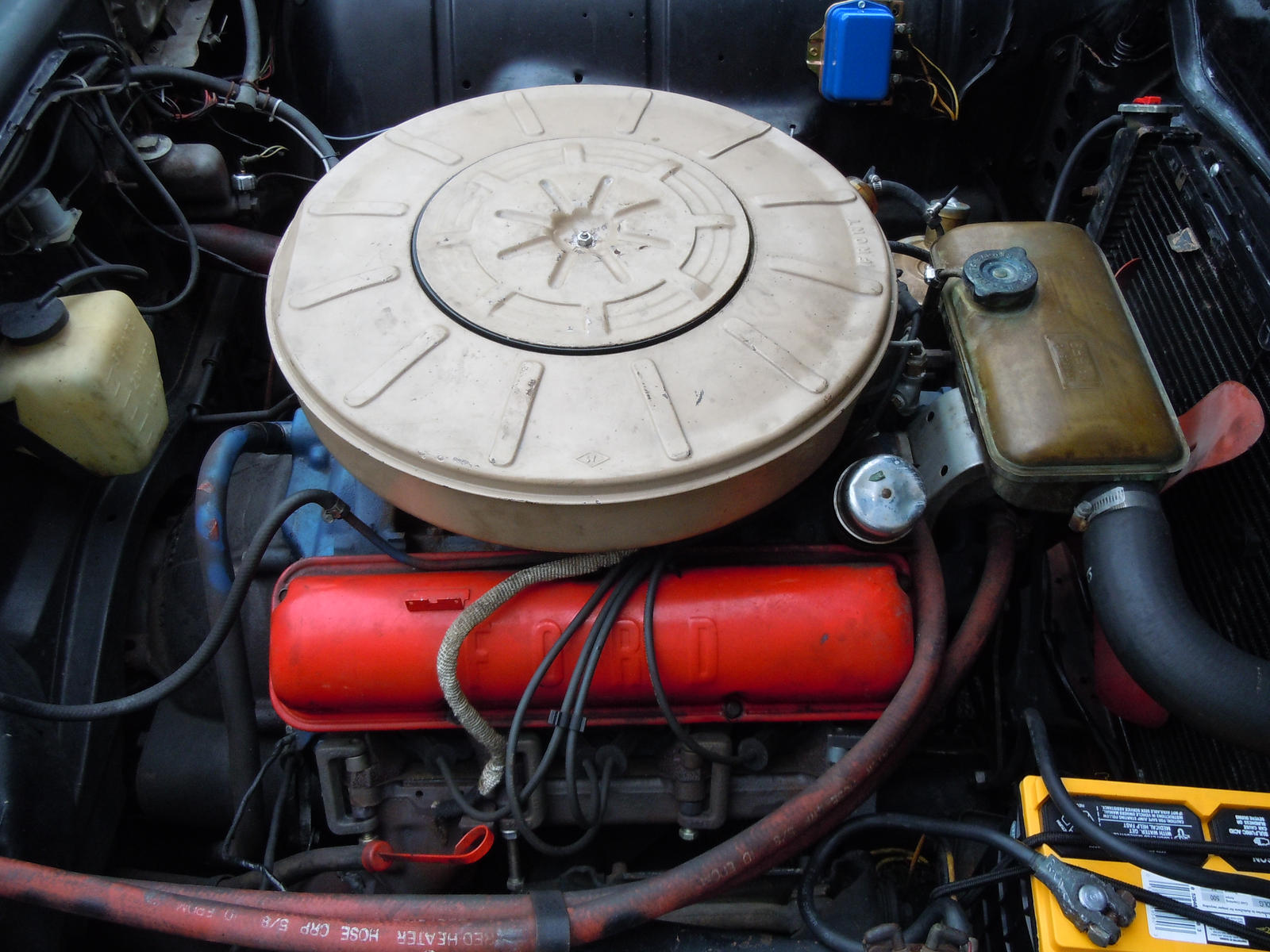 Ford 352 FE V8 engine in a 1959 Thunderbird by Brooklyn47 on DeviantArt