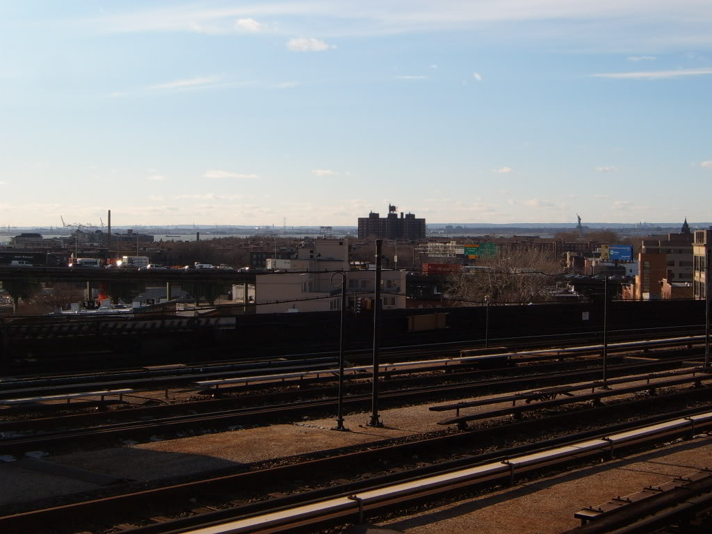 Looking out towards New York Harbor