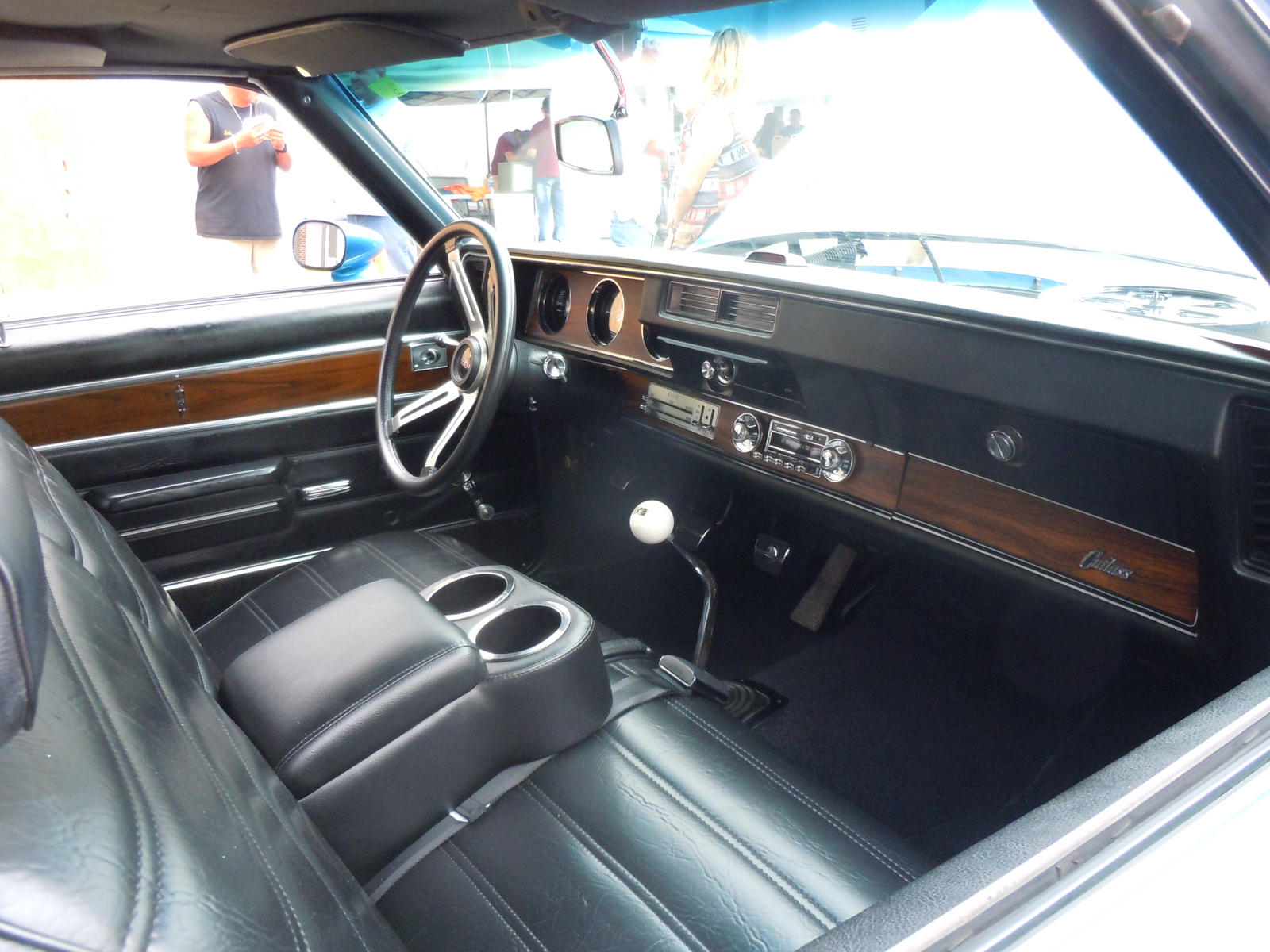 The Interior Of A '72 Oldsmobile 442 W-30