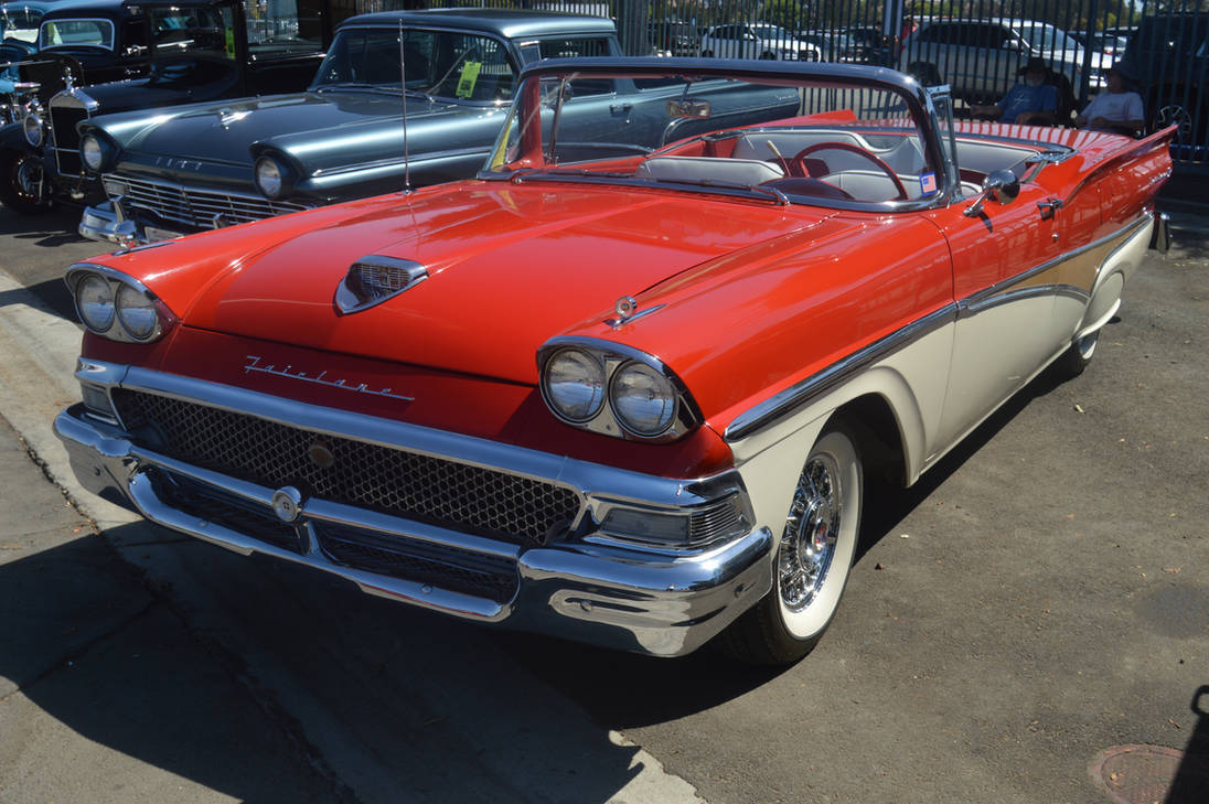 1958 Ford Fairlane 500 Convertible X by Brooklyn47