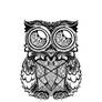 maori owl tattoo