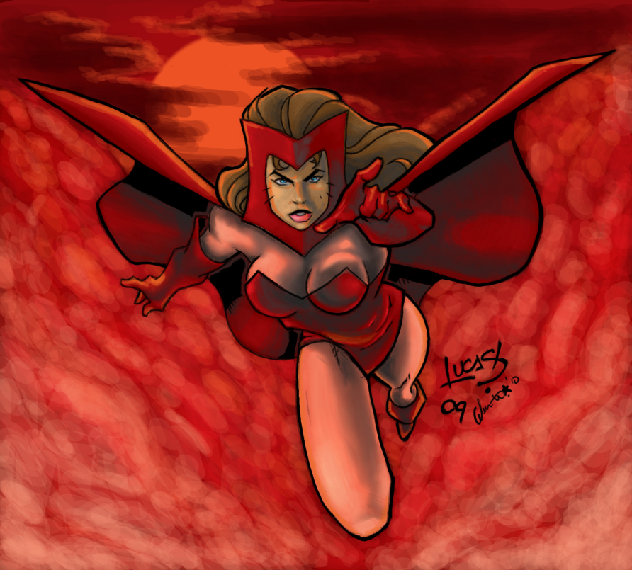 Scarlet Witch ORIGINAL COLORED