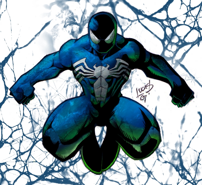 Symbiote Spider-Man COLORED