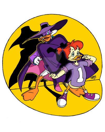 Darkwing Duck No. 9 2017 COLORED