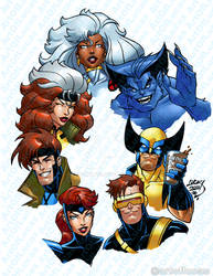 X-Men 30th Anniversary 2022 9-7 COLORED wm by artoflucas