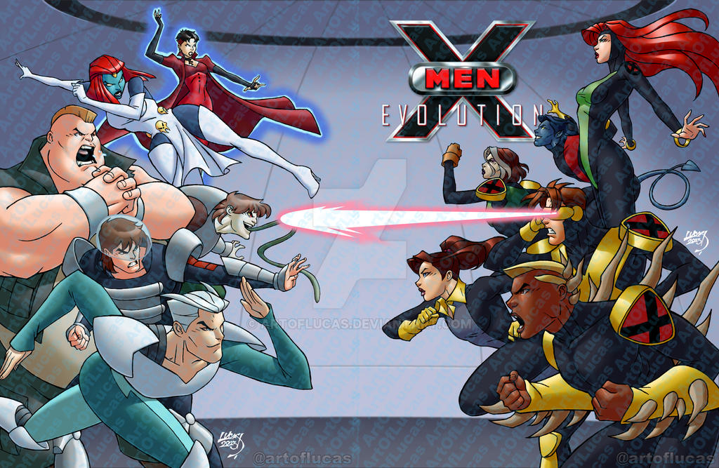 X Men Evolution Vs Brotherhood 2023 4 25 COLORED W By Artoflucas On x-men-evolution-vs-brotherhood-2023-4-25-colored-w-by-artoflucas-on