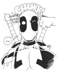 Deadpool Inktober 2023 10-30