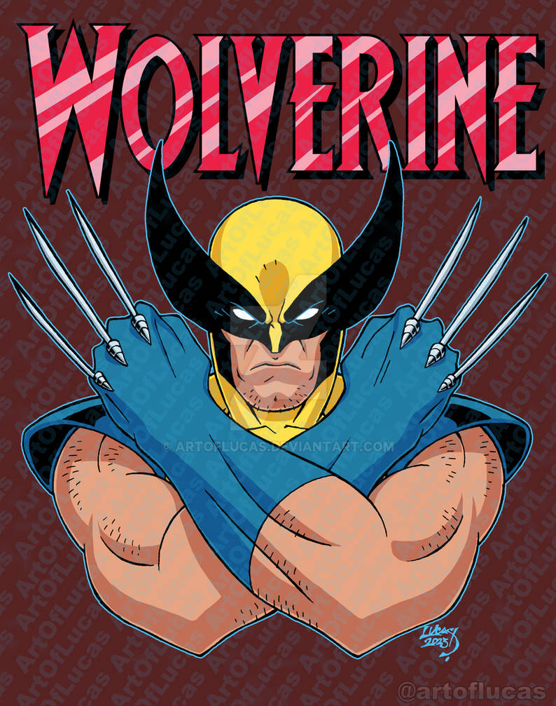 Wolverine X-Men 97 2023 12-21 COLORED wm by artoflucas on DeviantArt