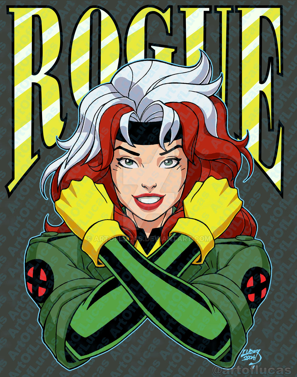 Rogue XMen 97 2025 11 COLORED wm by artoflucas on DeviantArt