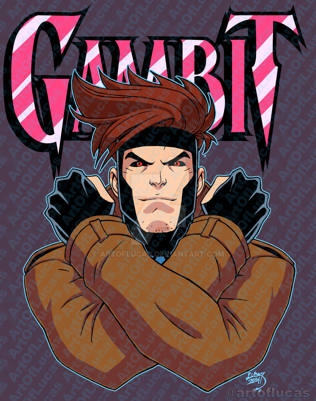 Gambit X-Men 97 2024 1-3 COLORED wm by artoflucas on DeviantArt