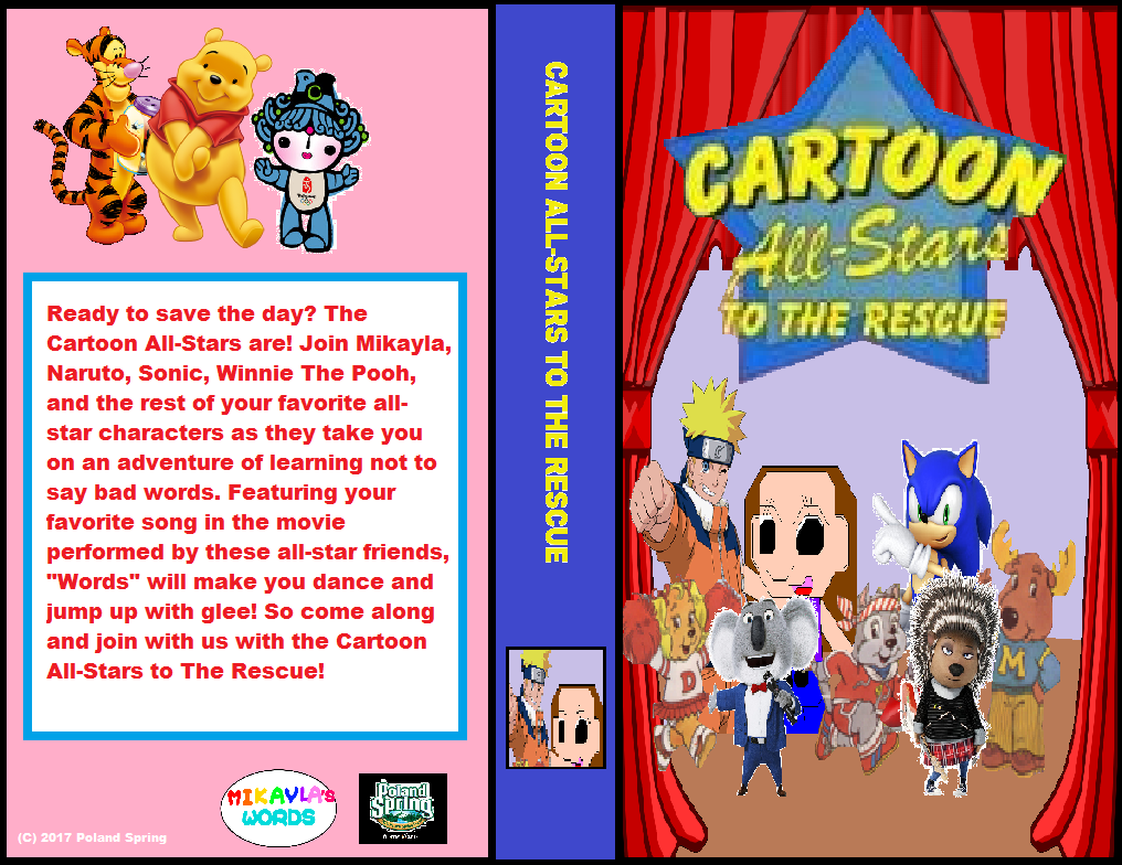 Cartoon All Stars to The Rescue (2017 VHS Cover) by Mikpas95 on DeviantArt