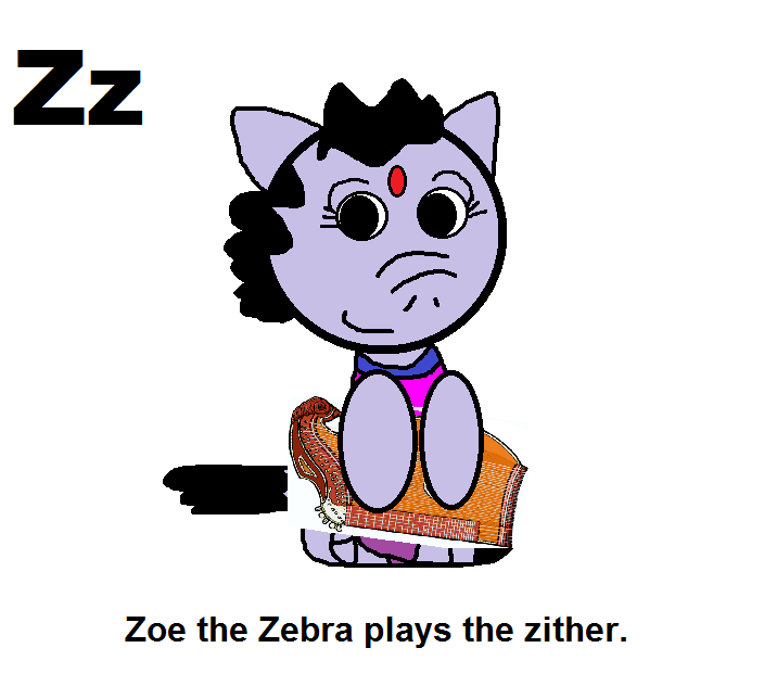 Z - Zoe The Zebra by Mikpas95 on DeviantArt