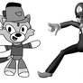 Steamboat Willie Blaze and Retro Waluigi!