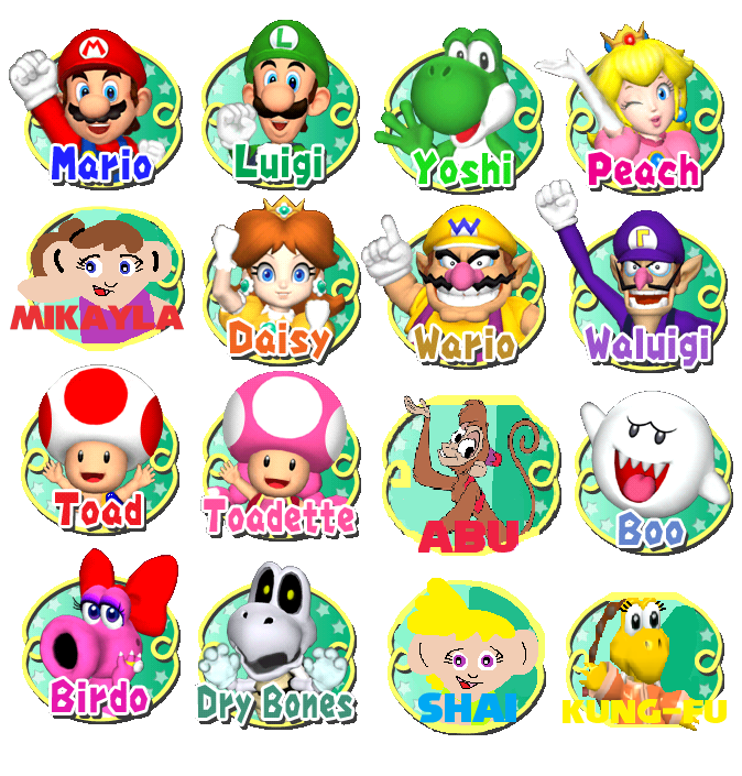 Mario Party 7 Part 2 - All Characters 2020 by Mikpas95 on DeviantArt