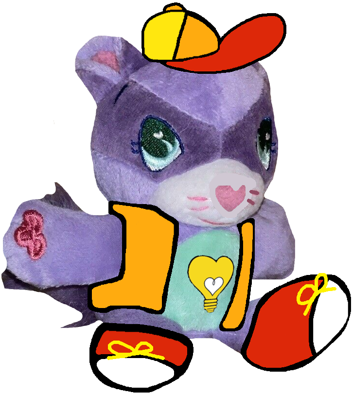 Bright heart raccoon 2024 plush