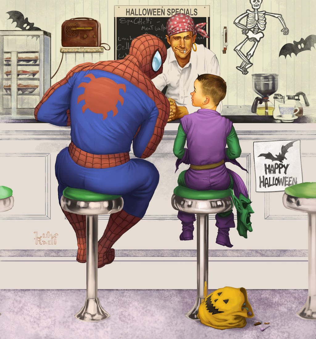 Rockwell Spiderman