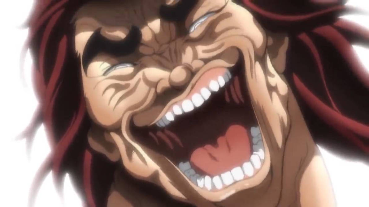 photo Yujiro Hanma Face laughing face by hanma kun on deviantart